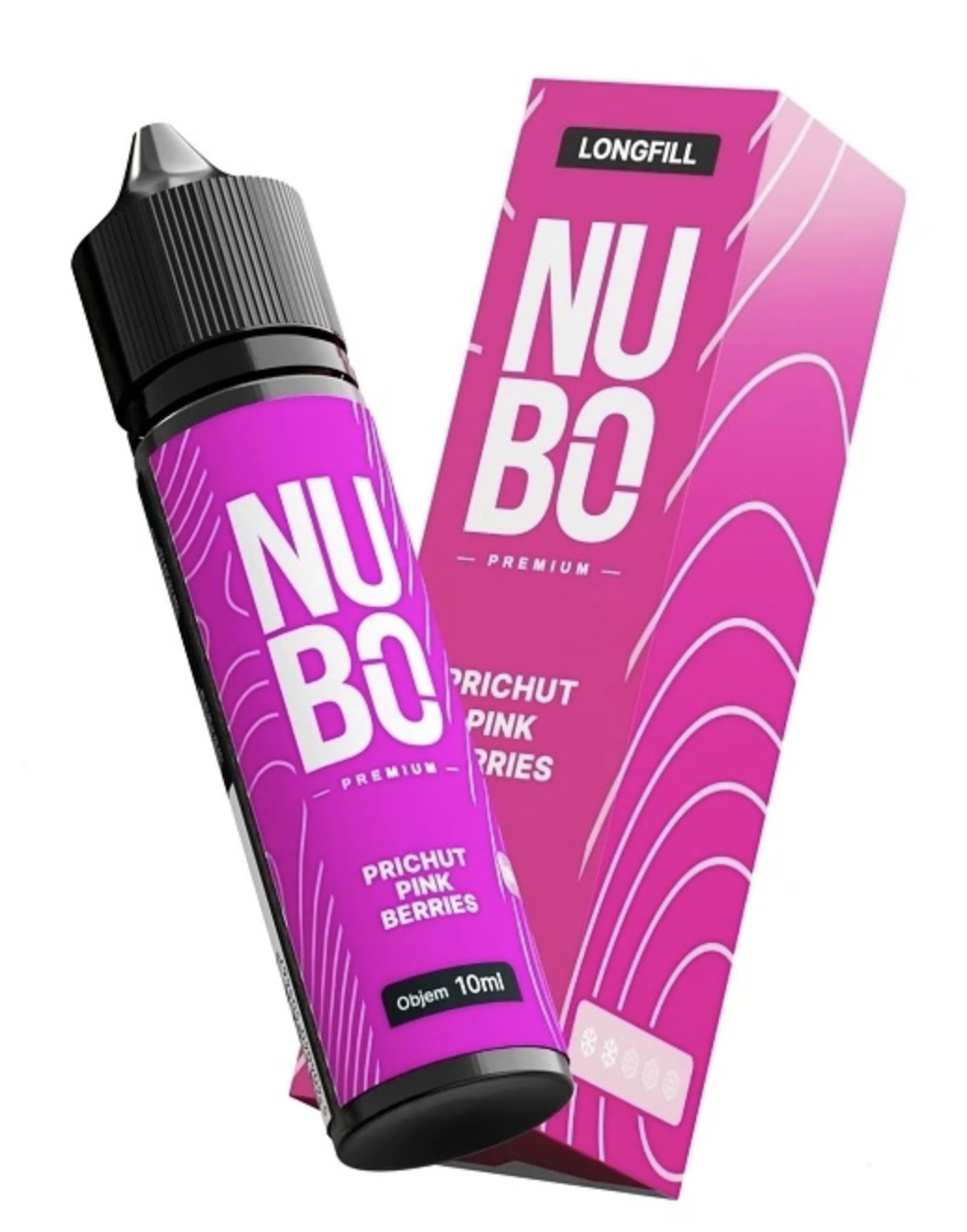 NUBO Premium S&V – Pink Berries (Malina, jahoda, rybíz) 10ml
