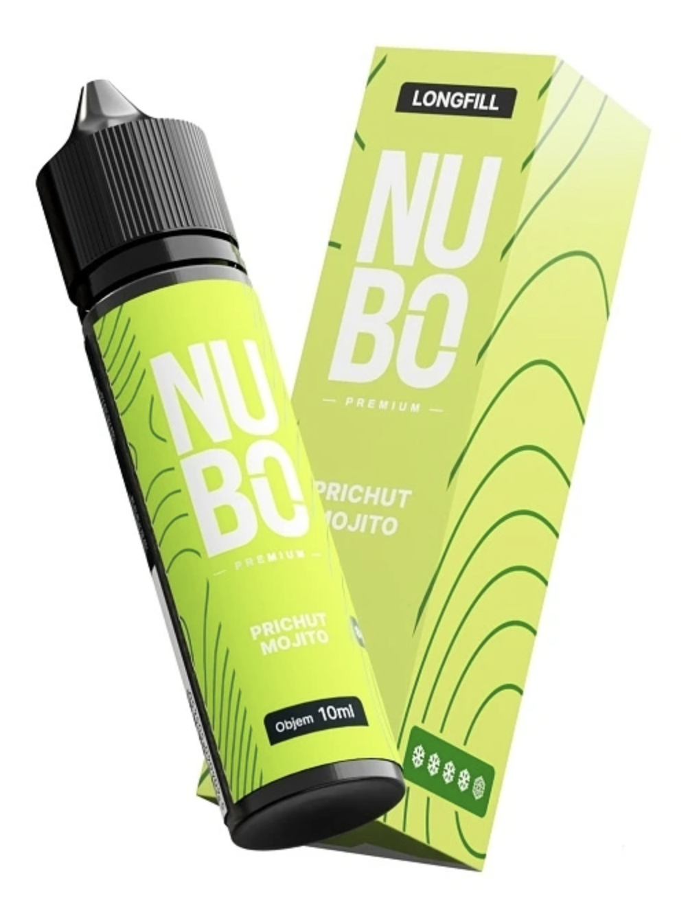 NUBO Premium S&V – Mojito (Chladivé mojito s limetkou) 10ml