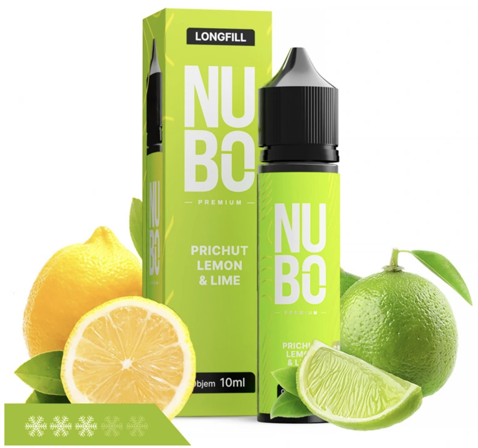NUBO Premium S&V - Lemon & Lime (Chladivý citron s limetkou) 10ml