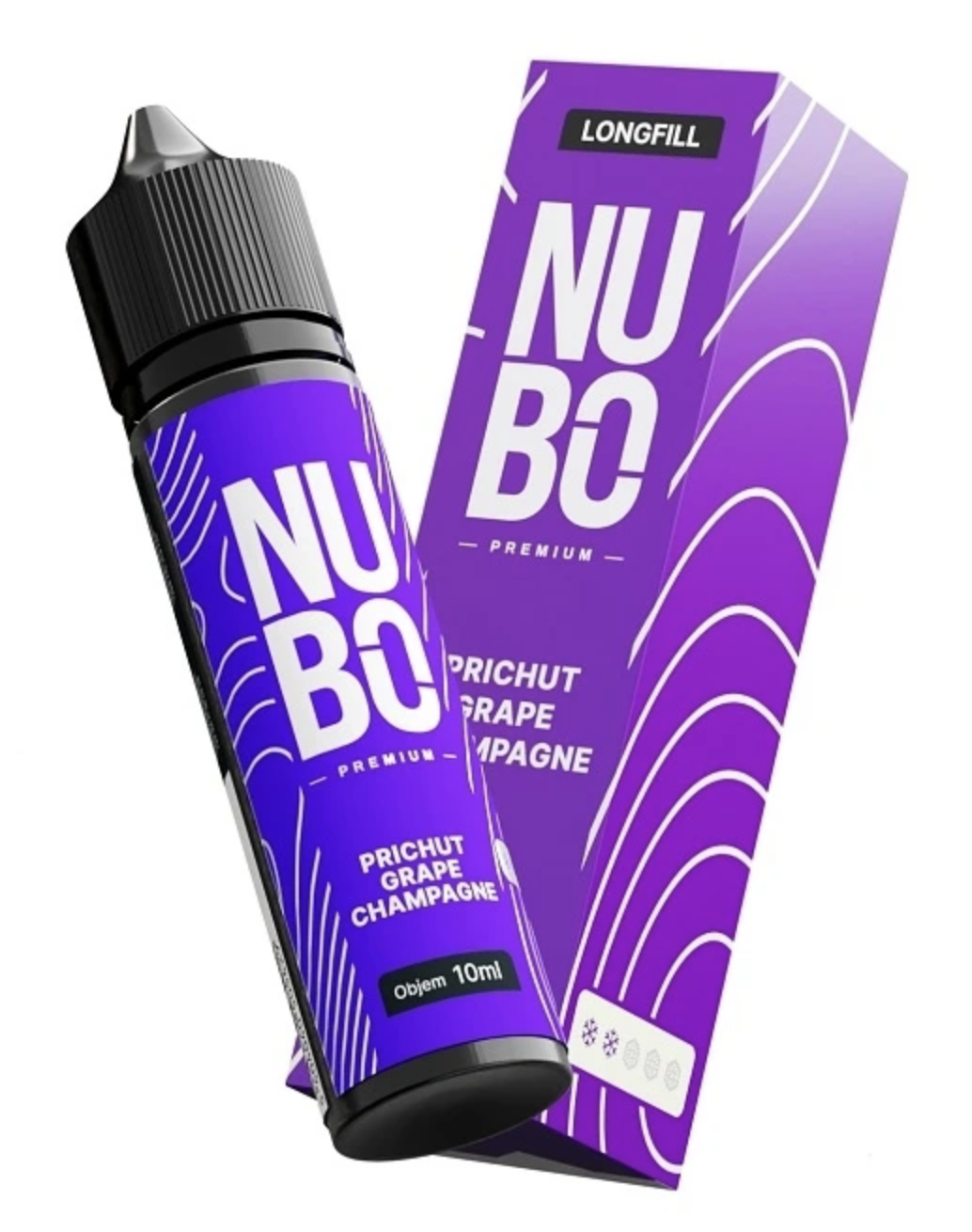 NUBO Premium S&V – Grape Champagne (Hroznové víno se šampaňským) 10ml