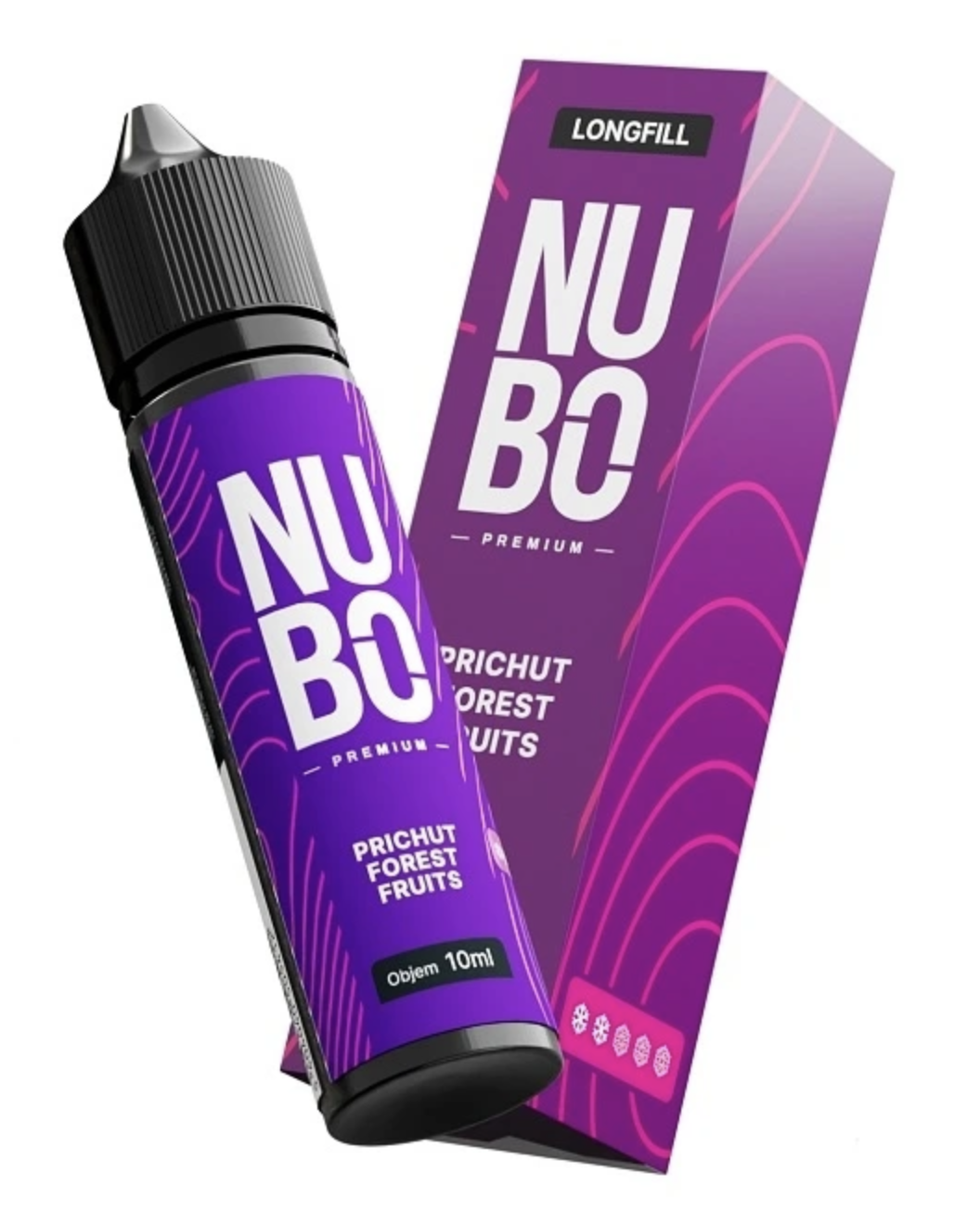 NUBO Premium S&V – Dark & Stormy Forest Fruits (Malina, ostružina, borůvka) 10ml