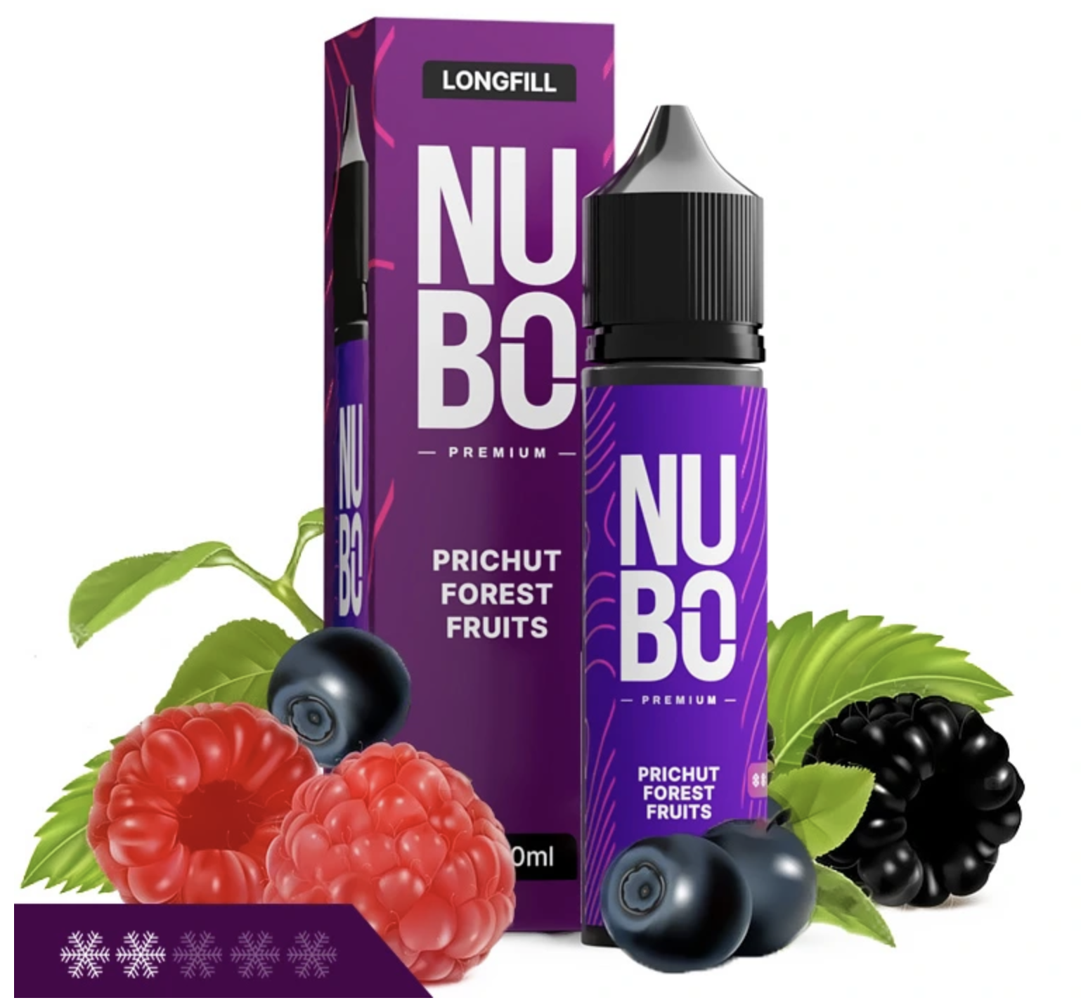 NUBO Premium S&V - Dark & Stormy Forest Fruits (Malina, ostružina, borůvka) 10ml