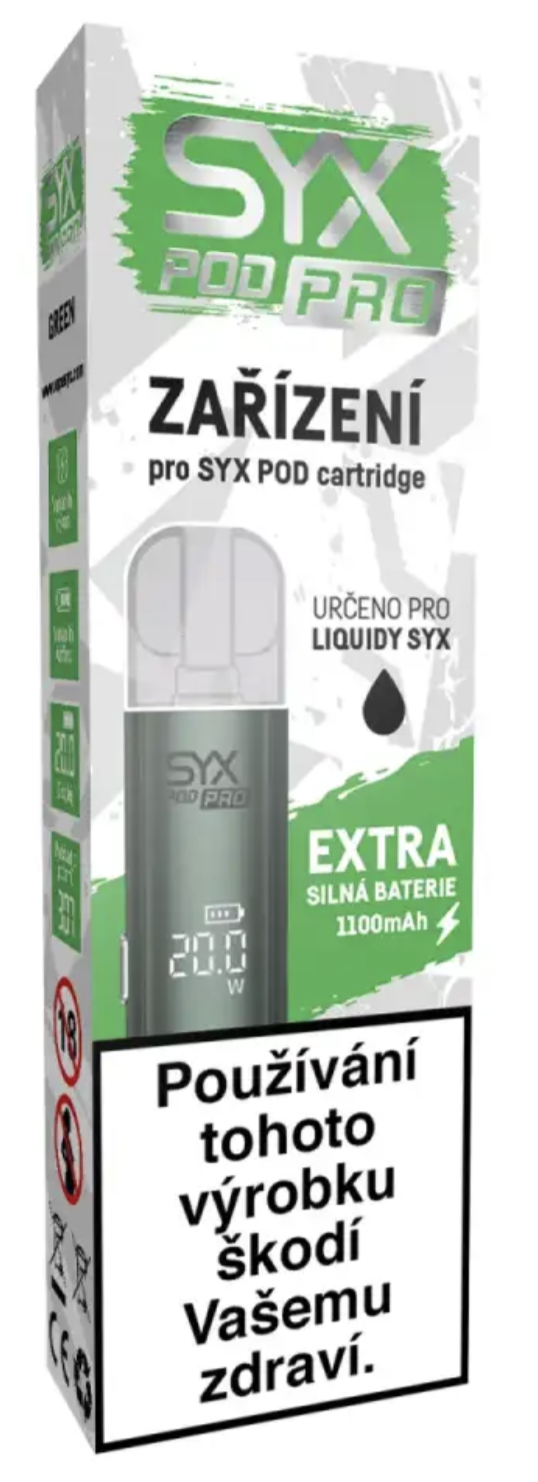 Levně SYX POD PRO Barva: Zelená