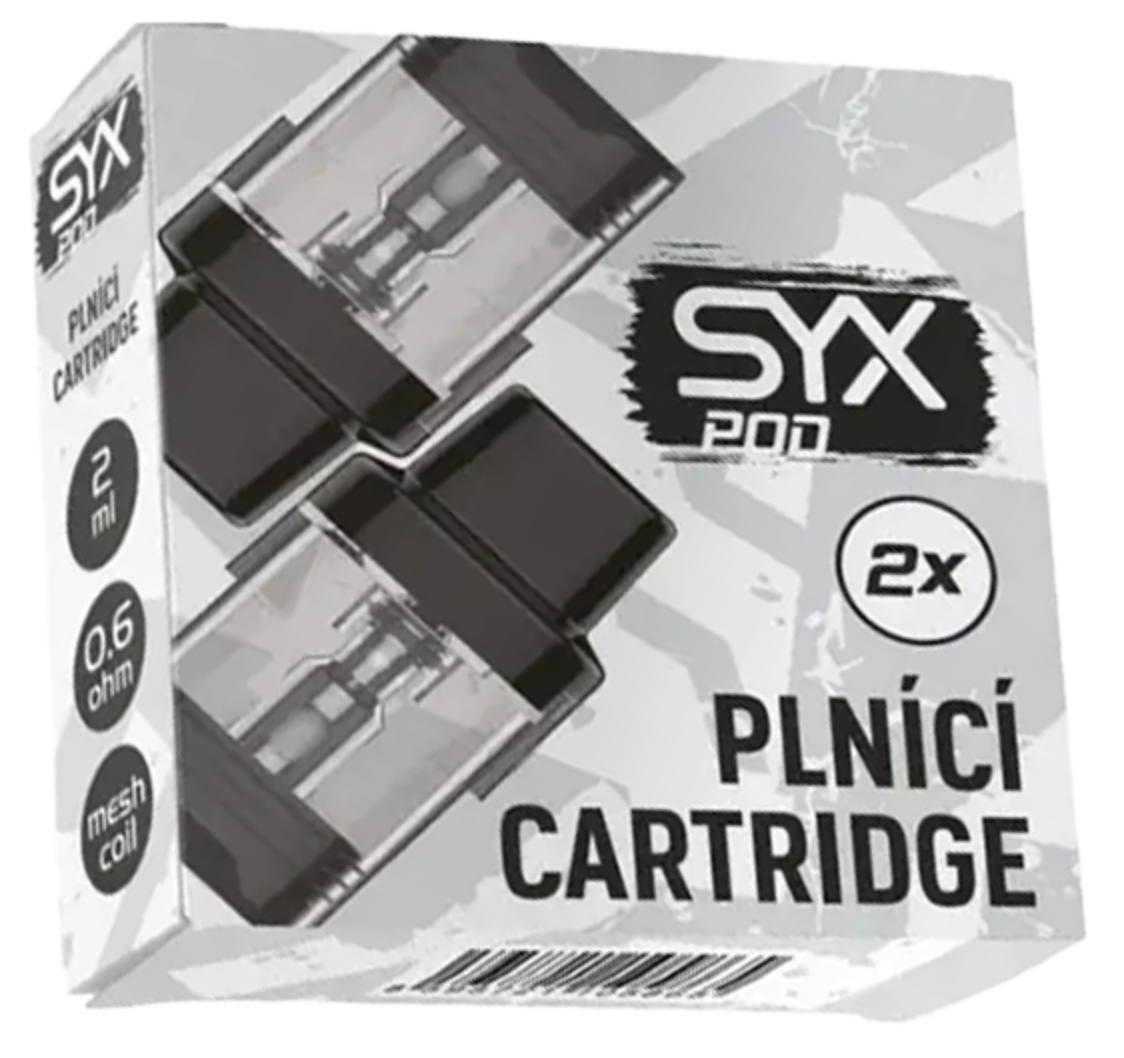 SYX Pod náhradní prázdná cartridge 2ks