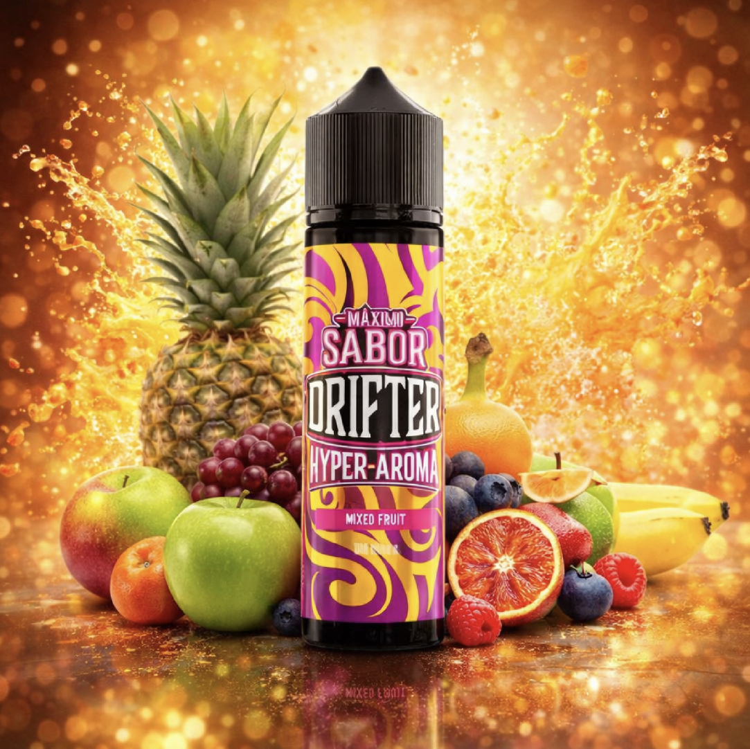 Levně Příchuť Juice Sauz Drifter Juice Hyper S&V: Mixed Fruit (Ovocná směs) 5ml