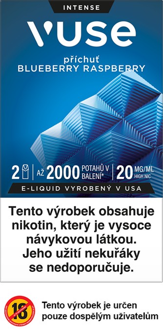 Vuse Pod náplň Blueberry Raspberry 20 mg 2ks Chladivé hrozno (obrázek 3)