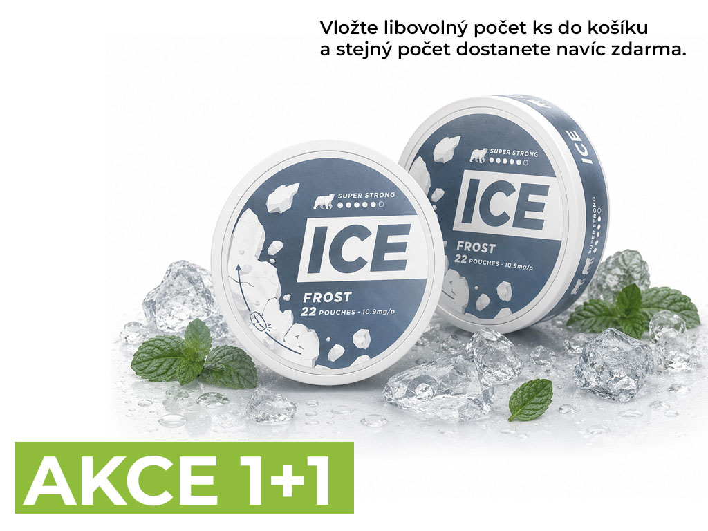 Nikotinové sáčky ICE - Frost 10,9mg