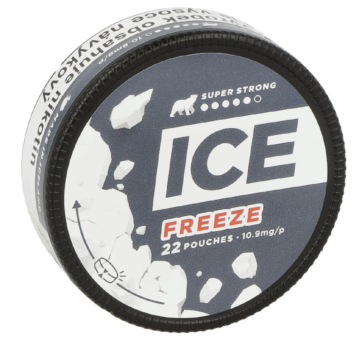 Nikotinové sáčky ICE - Freeze 10,9mg 1+1