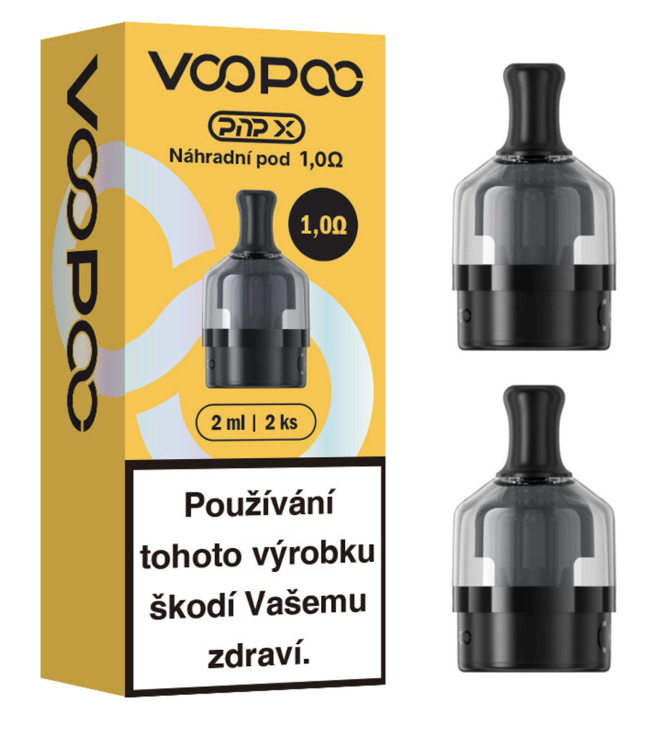 Levně VooPoo PnP-X náhradní cartridge 2ks Odpor: 1,0 Ohm