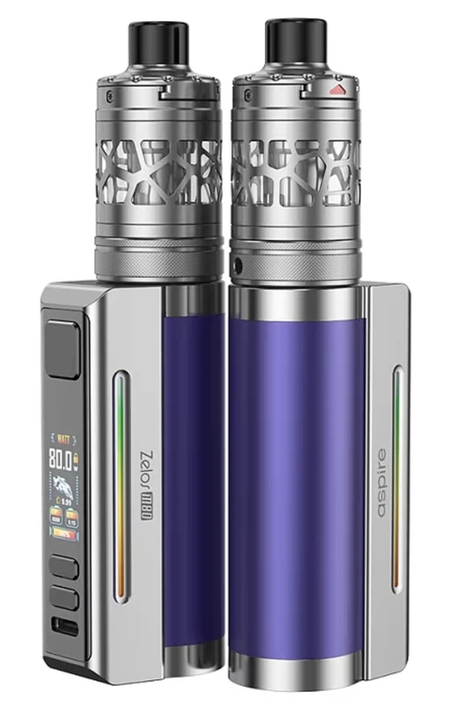Aspire Zelos M80 Kit kompletní sada Barva: Purple & Silver