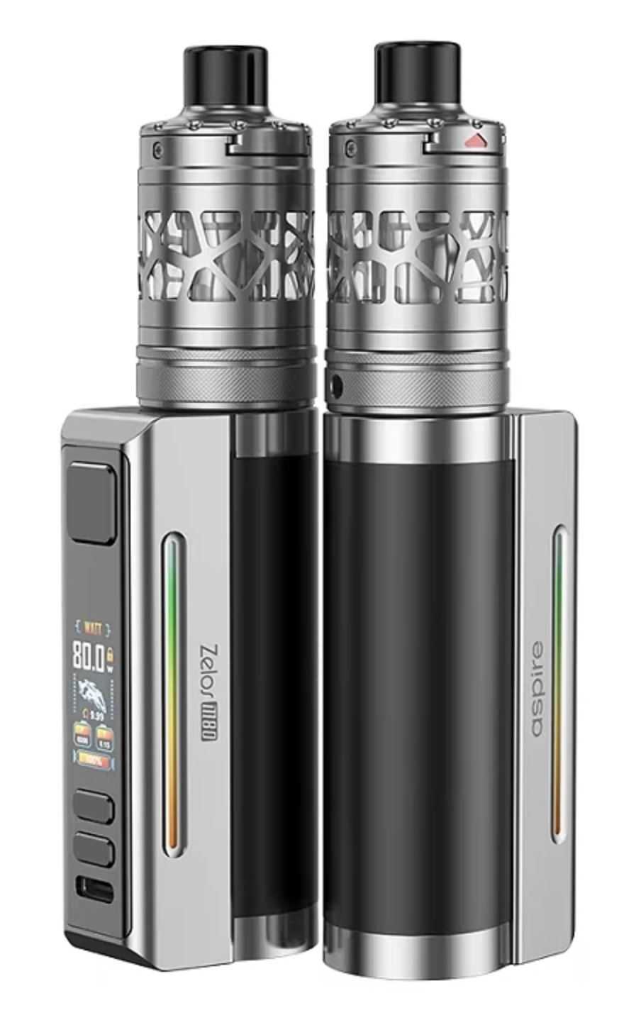 Aspire Zelos M80 Kit kompletní sada Barva: Black & Silver