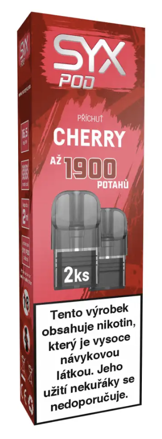 Levně SYX POD náplň Cherry (Třešeň) 2ks 16,5mg Gumoví medvídci