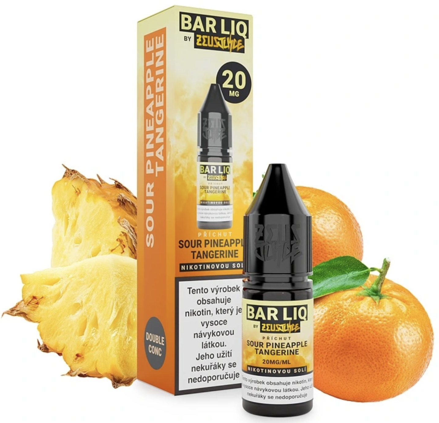 Zeus Juice BAR LIQ - Sour Pineapple Tangerine (Ananas, mandarinka) 10ml 20mg