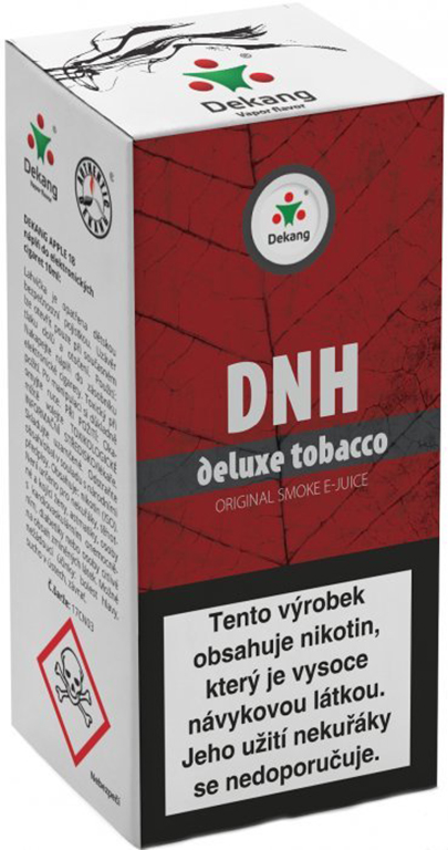 e-liquid Dekang DNH-DELUXE TOBACCO, 10ml Obsah nikotinu: 0 mg