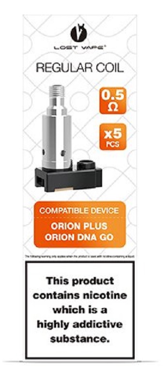 Žhavící hlava Lost Vape Orion Plus 0,5 Ohm Odpor: 0,5 Ohm