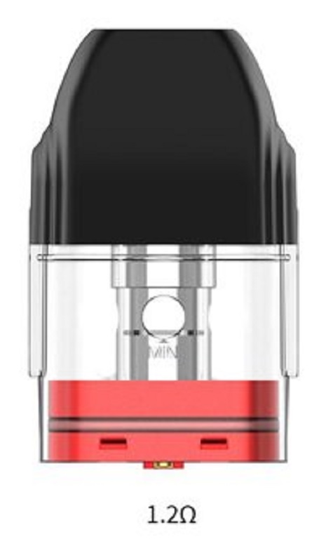 Uwell Caliburn Pod cartridge 1,2ohm červená