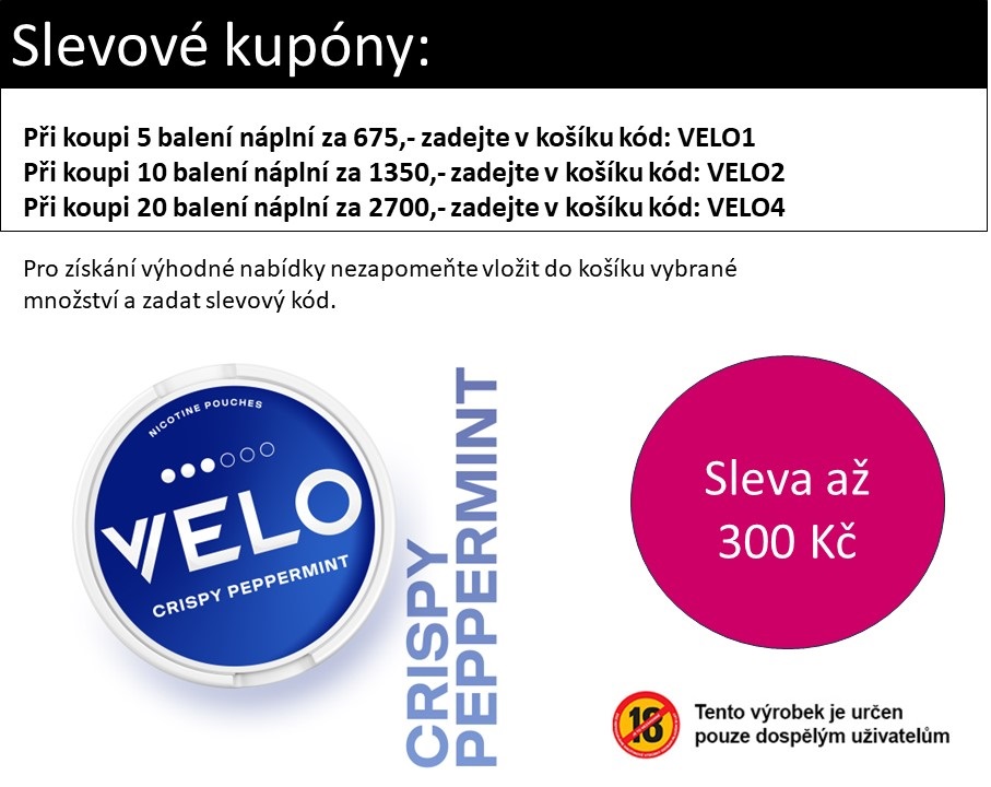 VELO Crispy Peppermint - 10mg