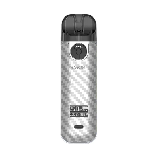 Smoktech SMOK Novo 4 POD Barva: Stříbrná / Carbon Fiber