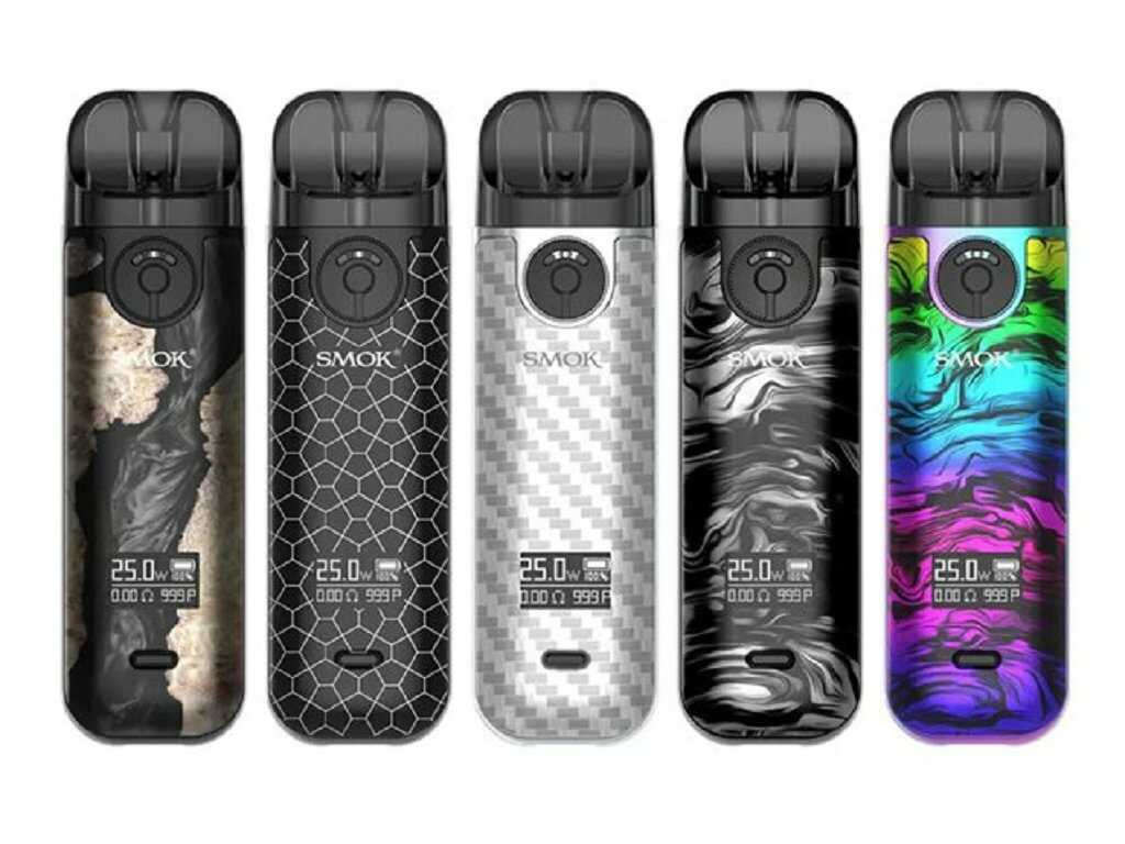 Smoktech SMOK Novo 4 POD Barva: Černá / Carbon Fiber