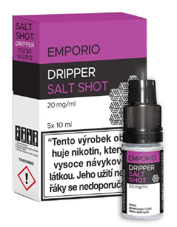 BOOSTER IMPERIA Nic Salt Dripper VPG 70/30 5x10ml - 20mg nikotinu/ml