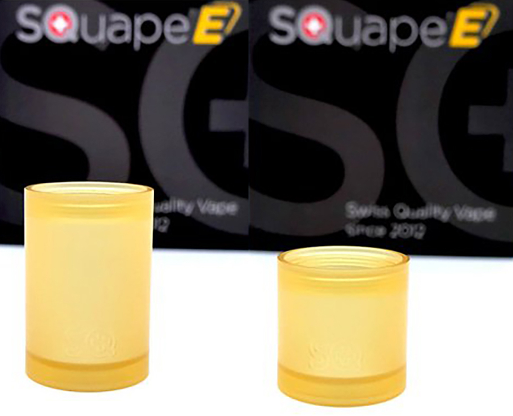 SQuape Ec Ultem náhradní sklo 22mm Objem: 2 ml