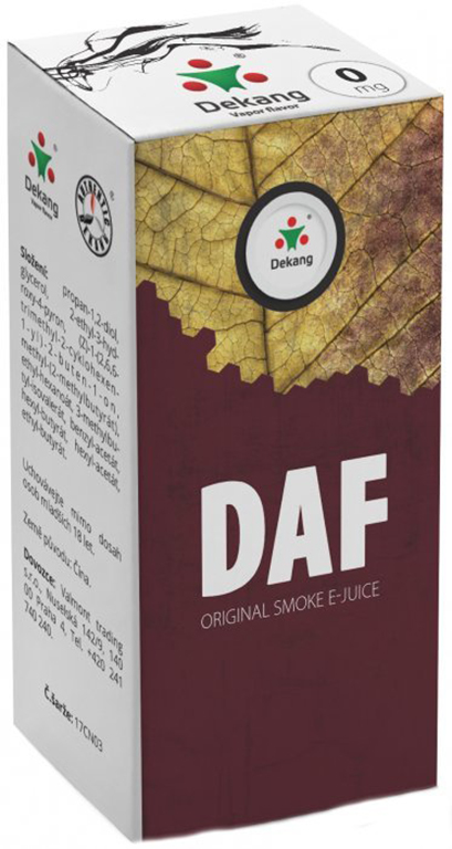 e-liquid Dekang DAF, 10ml Obsah nikotinu: 16 mg