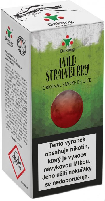 e-liquid Dekang Wild Strawberry (Lesní Jahoda) 10ml Obsah nikotinu: 0 mg