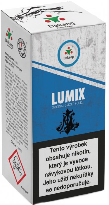 e-liquid Dekang LUMIX 10ml Obsah nikotinu: 0 mg