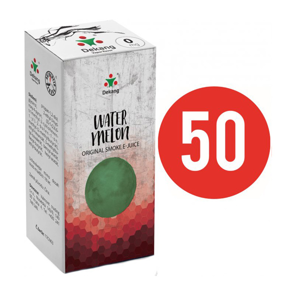 E-liquid Dekang Fifty Watermelon, 10ml Obsah nikotinu: 16 mg