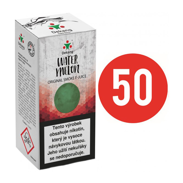 E-liquid Dekang Fifty Watermelon, 10ml Obsah nikotinu: 16 mg