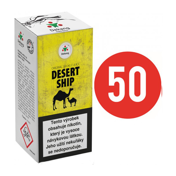 E-liquid Dekang Fifty Dessert Ship, 10ml Obsah nikotinu: 0 mg