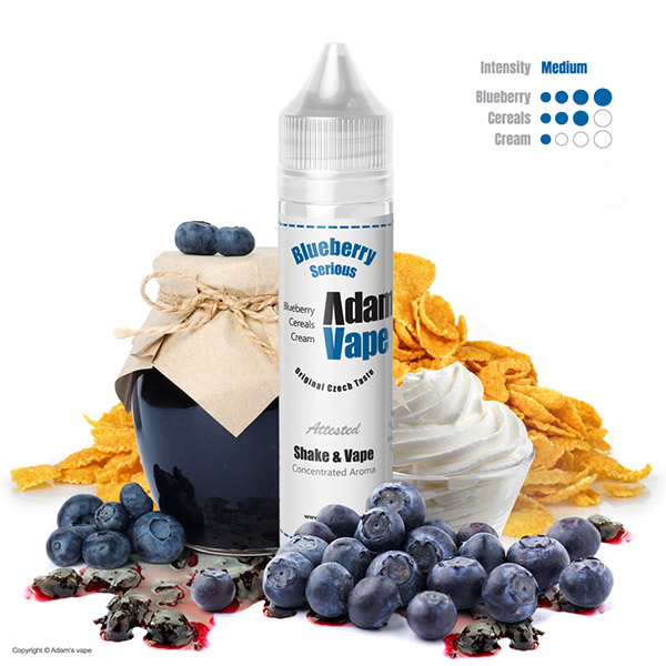 Levně Příchuť Adams Vape Blueberry Serious SnV 10ml