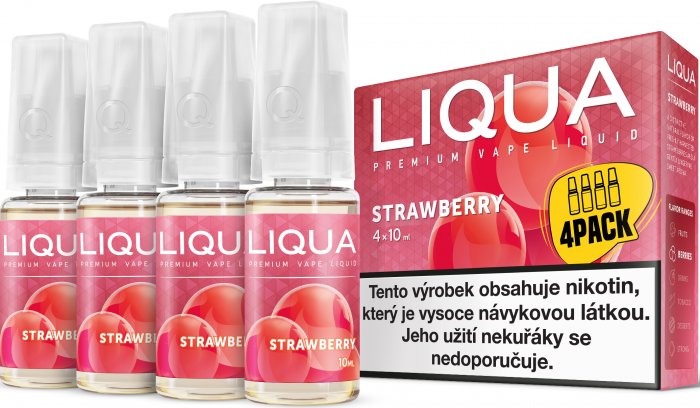 e-liquid LIQUA Elements Strawberry 10ml 4x10ml Obsah nikotinu: 12 mg