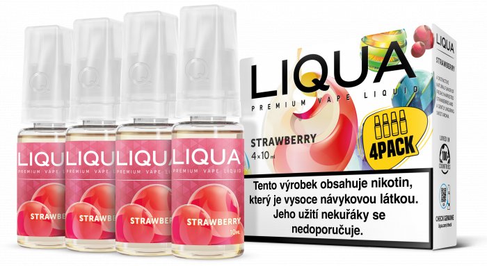 e-liquid LIQUA Elements Strawberry 10ml 4x10ml Obsah nikotinu: 12 mg