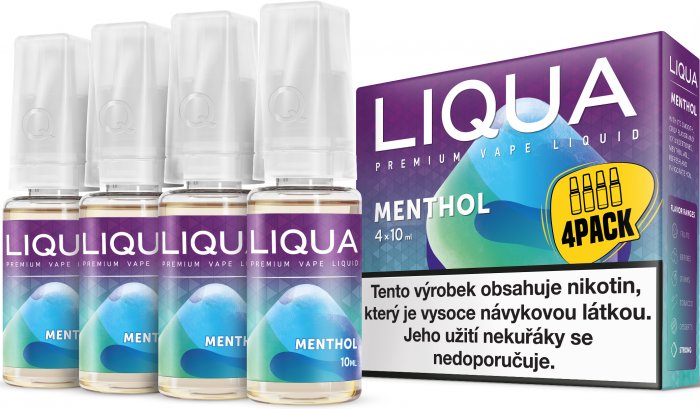e-liquid LIQUA Elements Menthol 10ml 4x10ml Obsah nikotinu: 12 mg