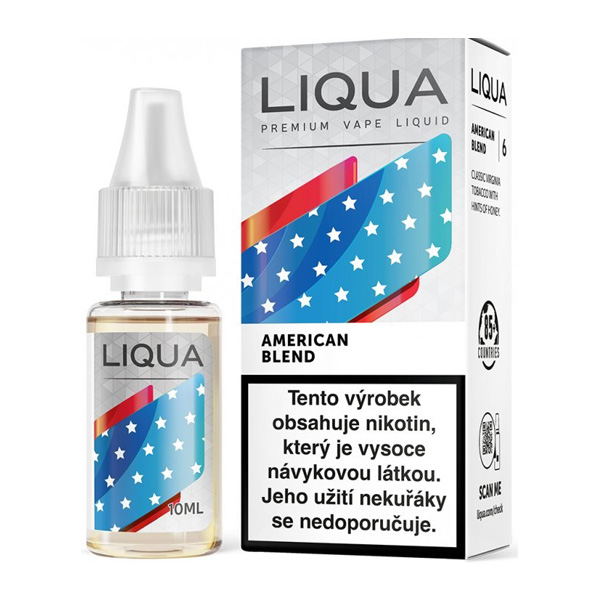 e-liquid LIQUA Elements American Blend Tobacco (Americký tabák) 10ml Obsah nikotinu: 0 mg