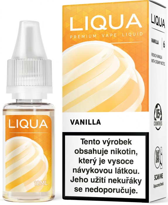 e-liquid LIQUA Elements Vanilla (Francouzská vanilka) 10ml Obsah nikotinu: 12 mg