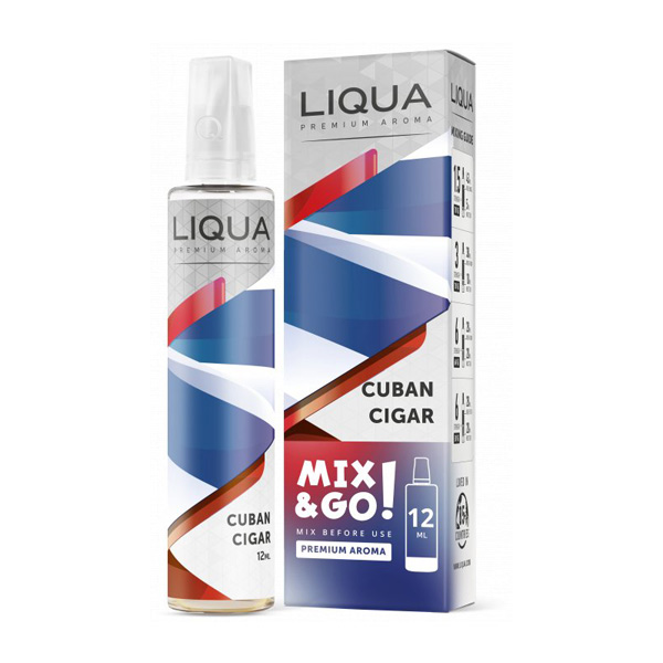 Příchuť LIQUA Mix&Go Cuban Cigar 10ml