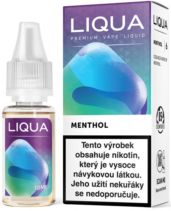 e-liquid LIQUA Menthol 10ml Obsah nikotinu: 12 mg