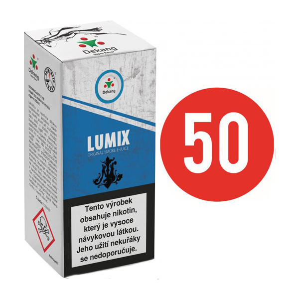 E-liquid Dekang Fifty Lumix, 10ml Obsah nikotinu: 11 mg