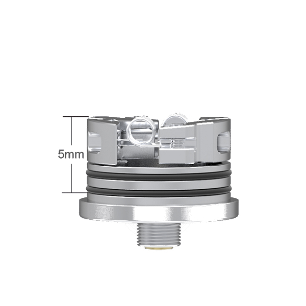 Oumier Wasp Nano S RDA atomizér Barva: Černá (obrázek 5)
