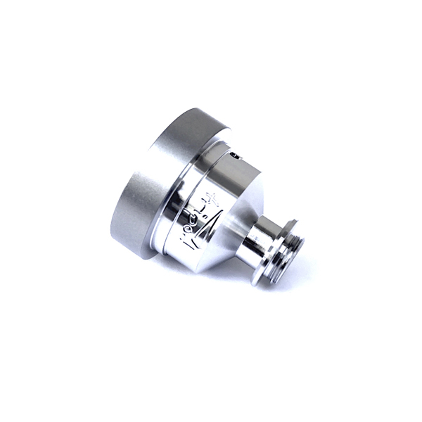 Atmizoo Tripod RTA - Restricted Chimney Barva: Stainless Steel Ice Matte