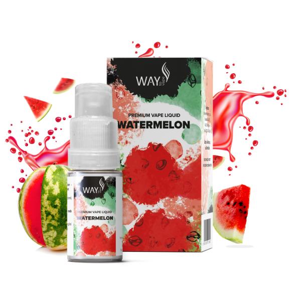 E-liquid Way To Vape Watermelon 10ml Obsah nikotinu: 0mg Vodní meloun