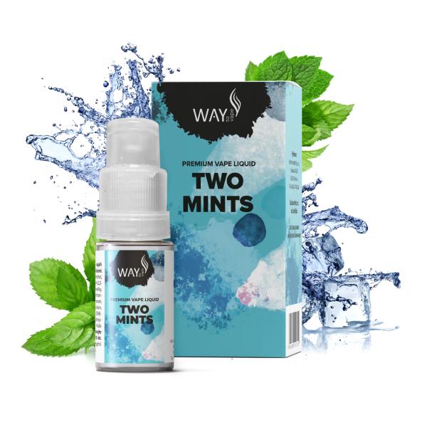 E-liquid Way To Vape Two Mints 10ml Obsah nikotinu: 12mg Chladivá máta