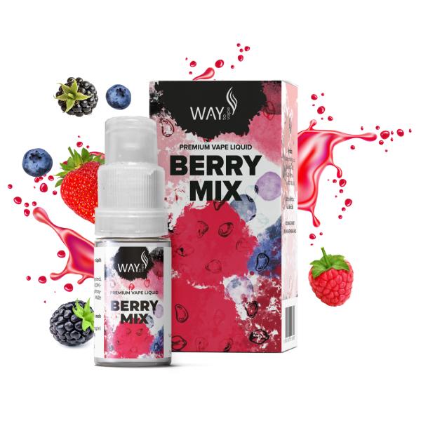 E-liquid Way To Vape Berry Mix 10ml Obsah nikotinu: 0mg Bobulovitý mix