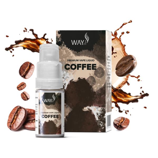 E-liquid Way To Vape Coffee 10ml Obsah nikotinu: 18mg Káva