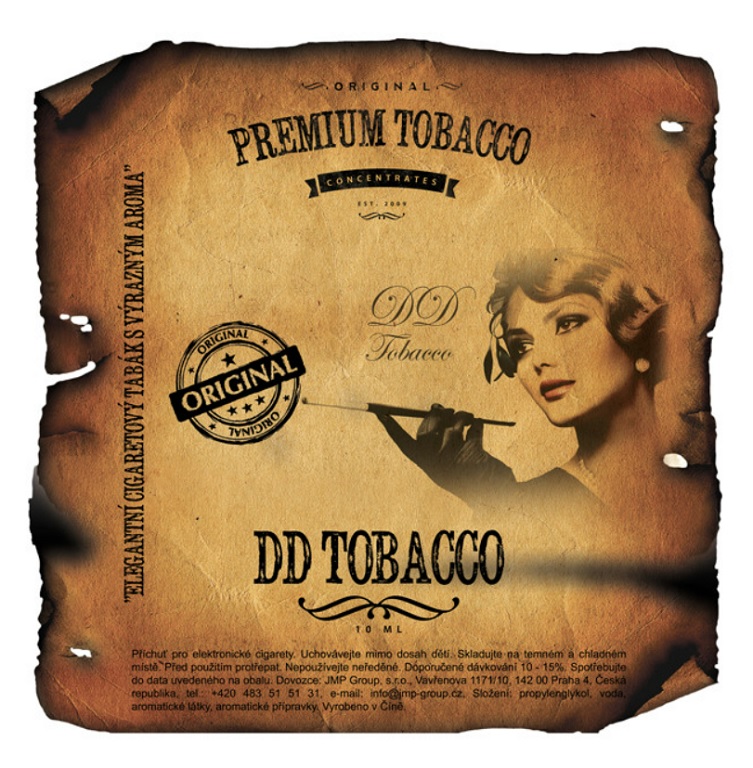 Příchuť Premium Tobacco DD Tobacco 10ml