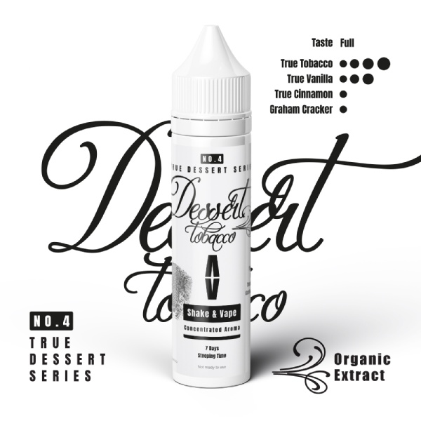 Příchuť Adams Vape Dessert Tobacco SnV 10ml