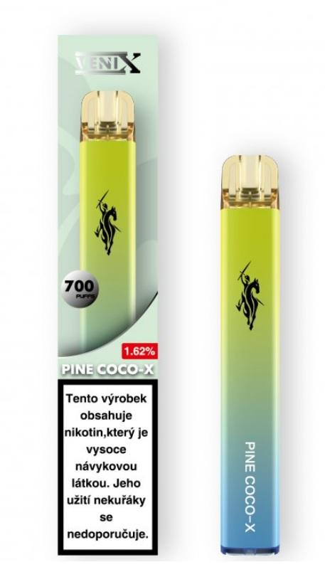 Jednorázová elektronická cigareta VENIX – PINE COCO-X