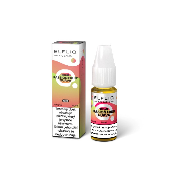 e-liquid ELF BAR ELFLIQ Kiwi Passion Fruit Guava Obsah nikotinu: 10 mg